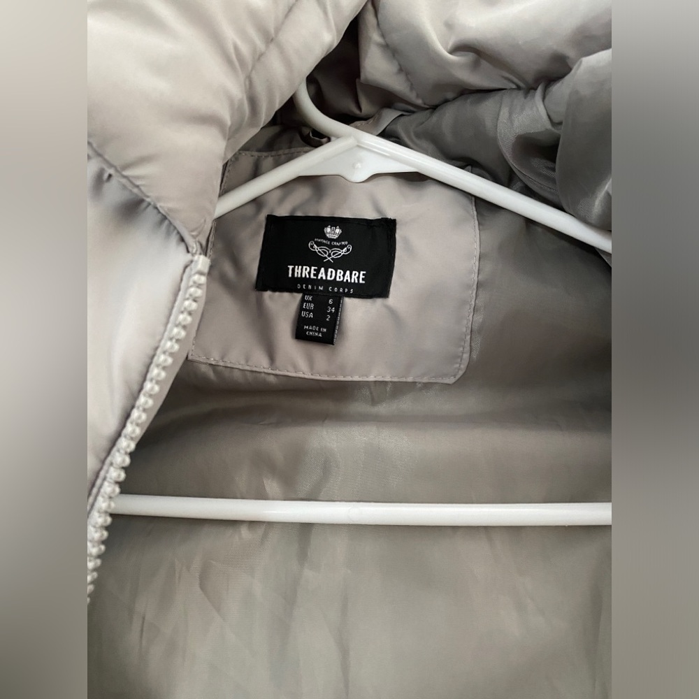 Threadbare Crop Puffer - image 3